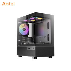 Antec CX200M Black RGB ELITE Full-View Mini-Tower Gaming Casing