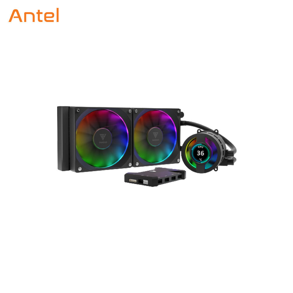 Gamdias CHIONE P3-240U ARGB 240mm AIO Liquid CPU Cooler