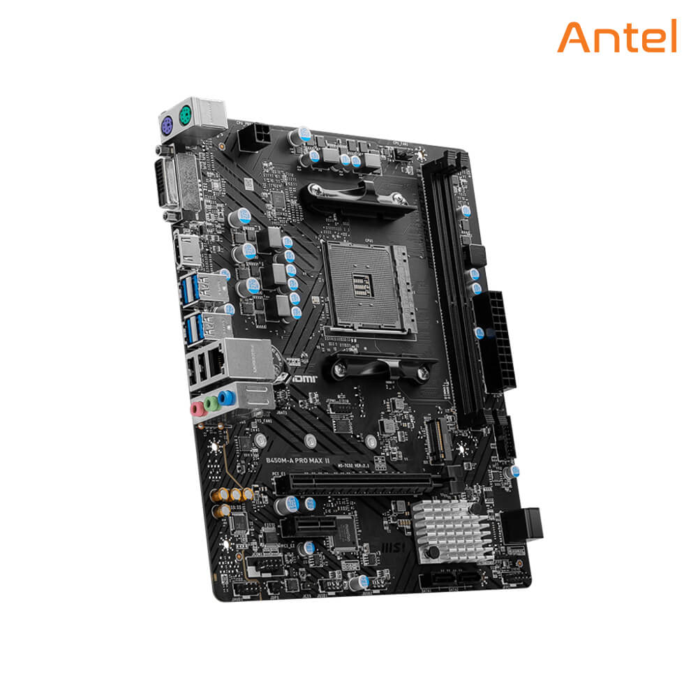 MSI B450M-A PRO MAX II AMD AM4 Motherboard - Image 3