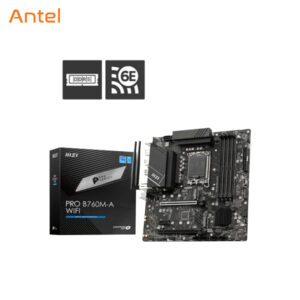 MSI PRO B760M-A WIFI M-ATX Motherboard