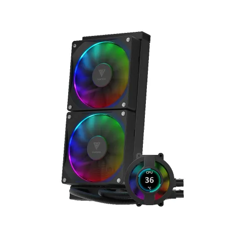 Gamdias CHIONE P3-240U ARGB 240mm AIO Liquid CPU Cooler - Image 2