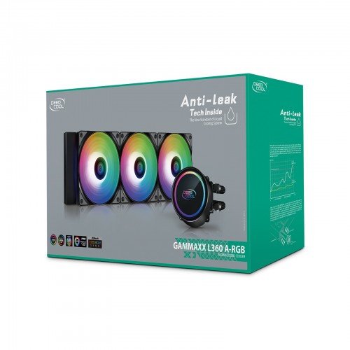 DeepCool GAMMAXX L360 A-RGB WH Liquid CPU Cooler - Image 4