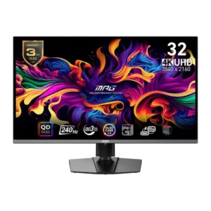 MSI MAG 321UPX QD-OLED 31.5" 4K UHD 240Hz QD-OLED Gaming Monitor